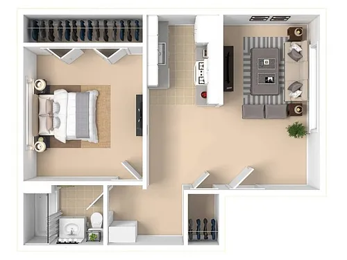 Floor plan Plan A
