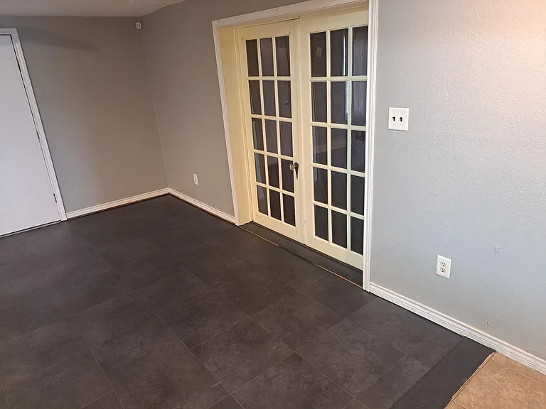 Back Living Area-Laundry area doors