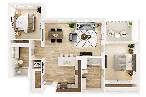 Floor plan B1