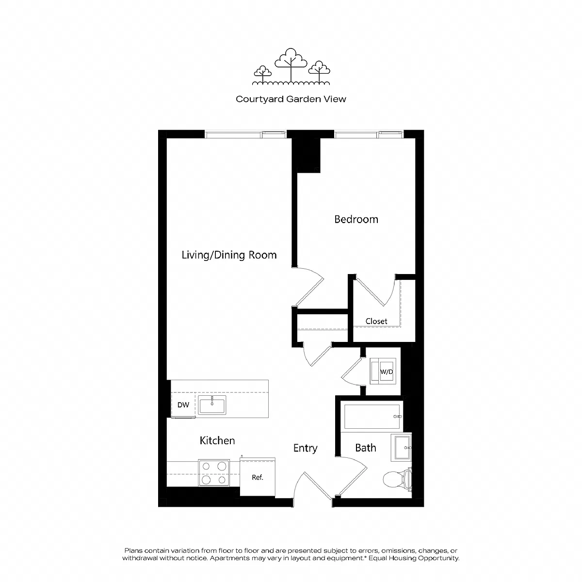 Floor plan A019