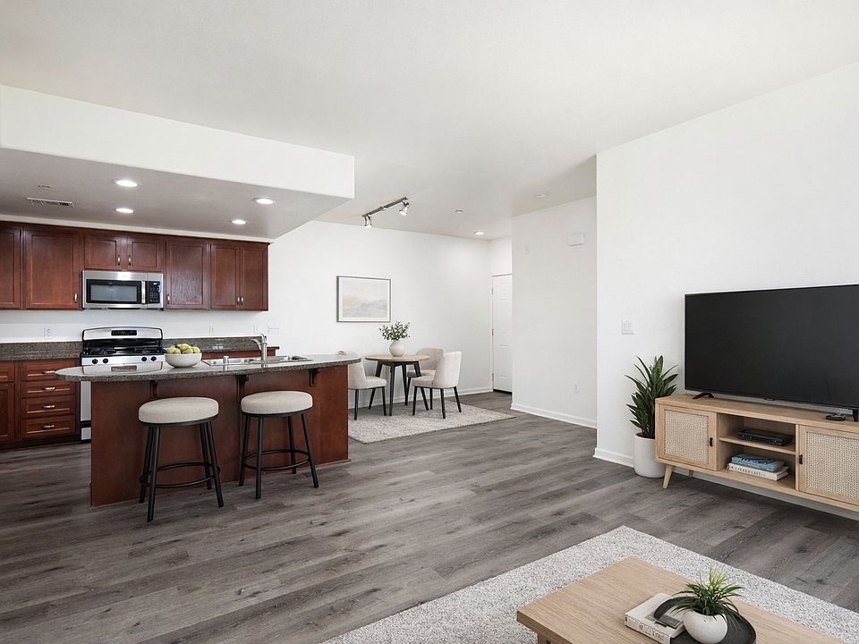 Living, Dining, & Kitchen Area - Wailua 3 Bedroom Floor Plan