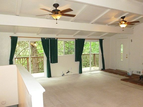 large living room...sliders to the front upper deck