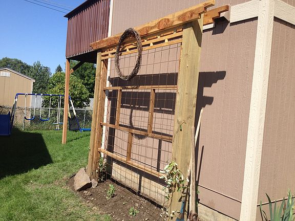 west side facing north