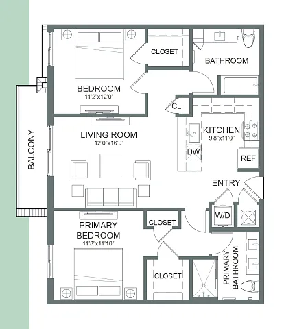 Floor plan B12