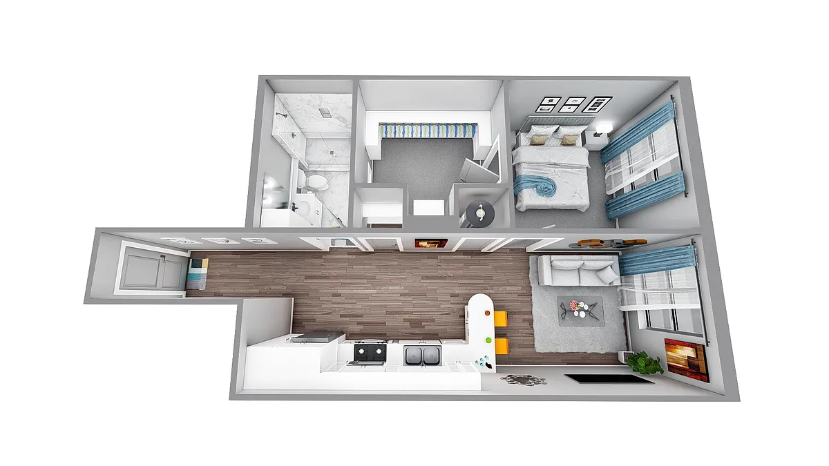 Floor plan Quartz Corporate Suite