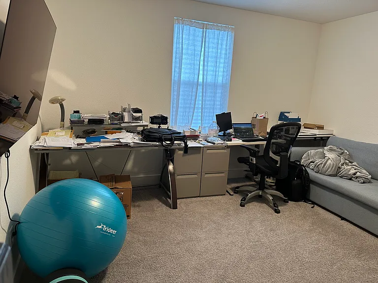 Upstairs bedroom/office
