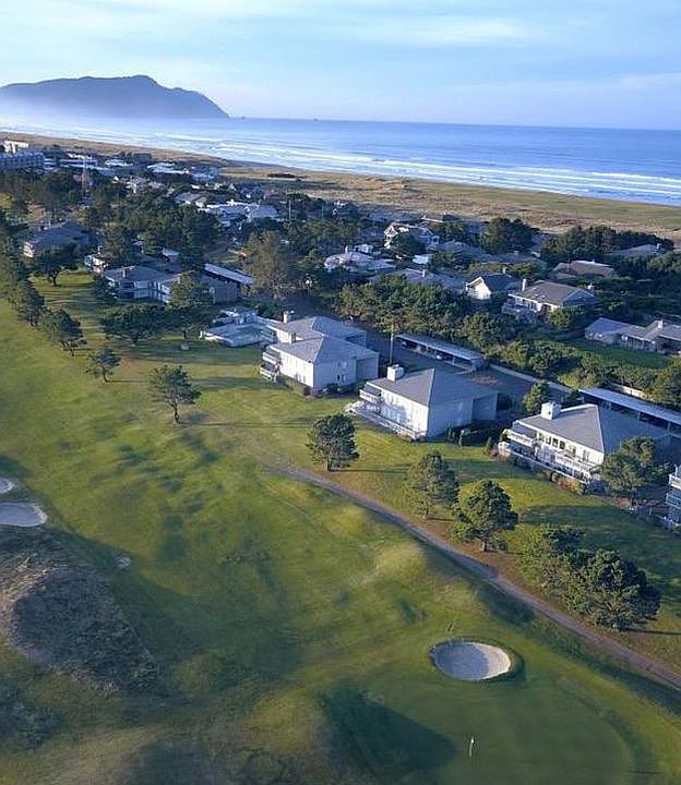 Aerial view of condo