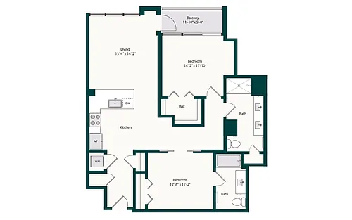 Floor plan B1
