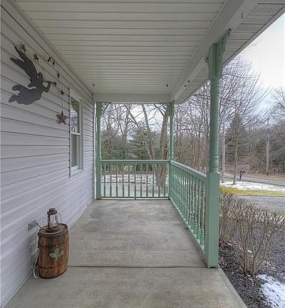 Enjoy your peaceful mornings listening to the songbirds and warm evenings on your covered front porch.