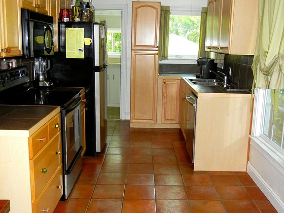 Kitchen view from dining
