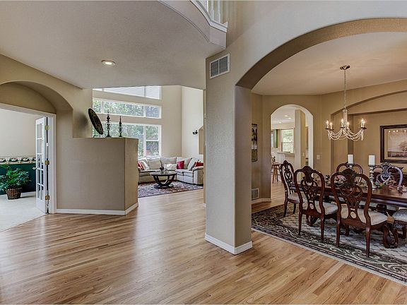 Newly refinished hardwoods