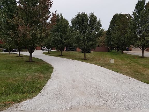Newly done driveway