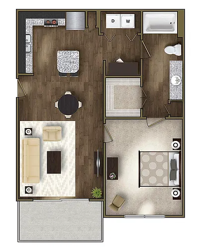 Floor plan A1R