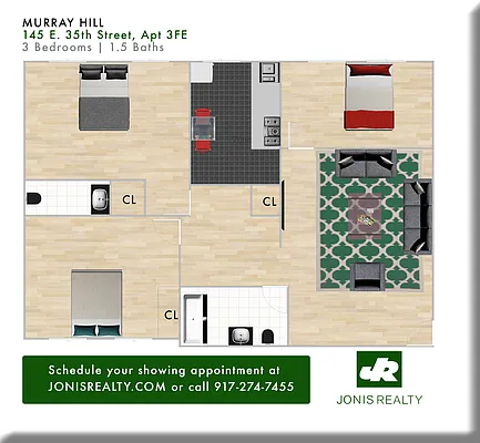 Rented by Jonis Realty | media 10