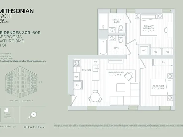 370 Lenox Ave #309, New York, NY 10027