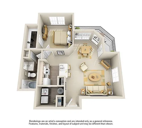 Floor plan Jefferson