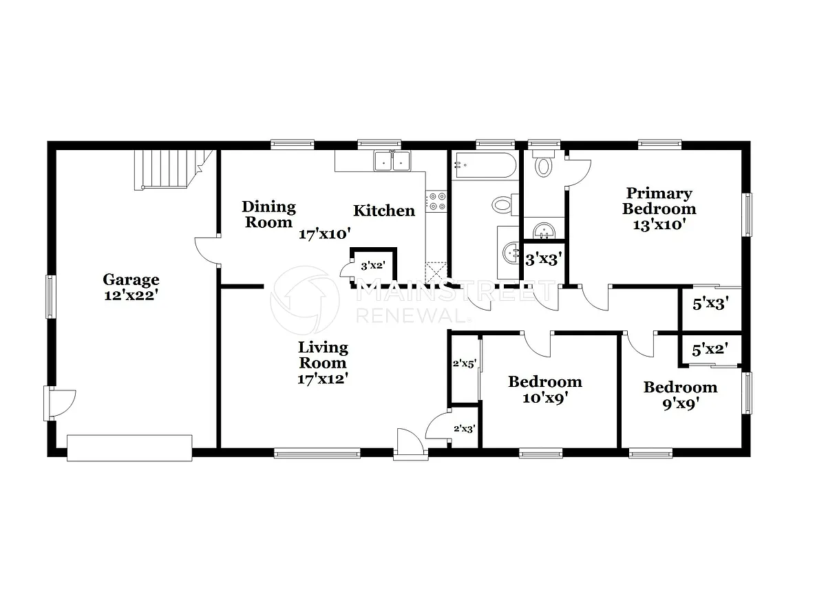 Floor Plan - 13000 E 54th St