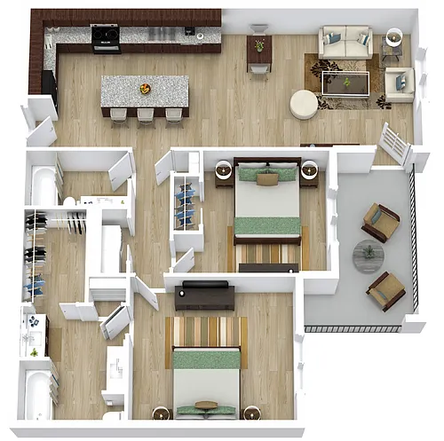 Floor plan B1