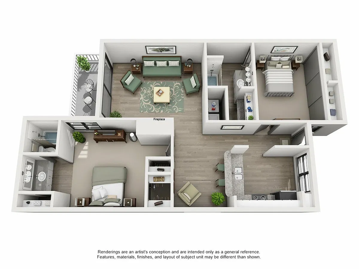 Floor plan B4
