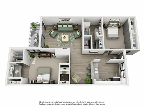 Floor plan B4