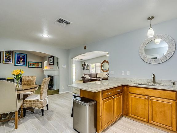 Open concept floorplan