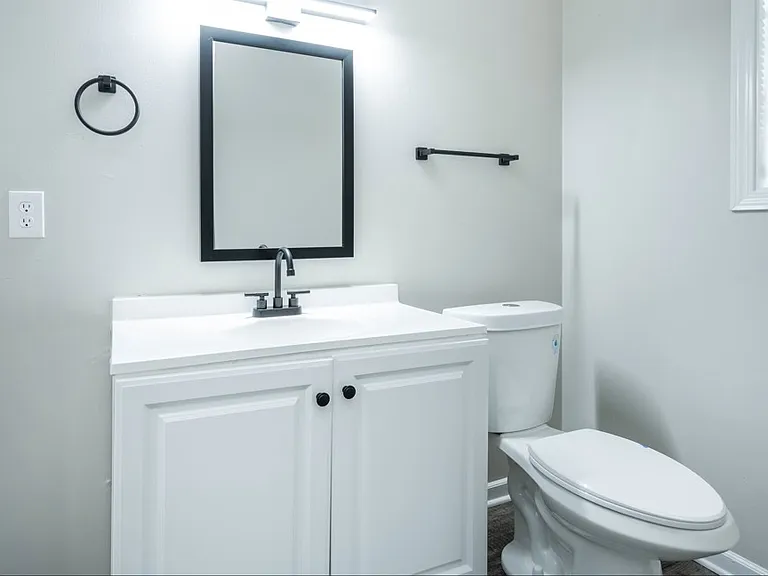 Downstairs half bathroom