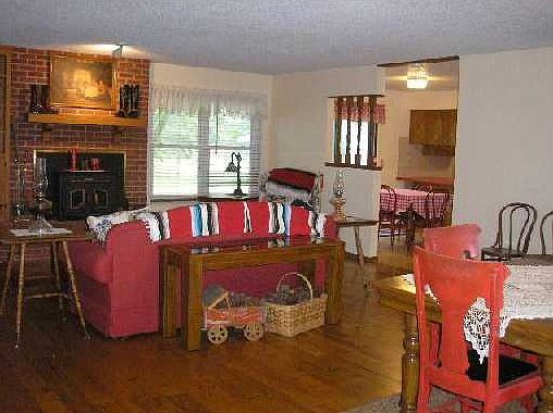 Wood Burning Fireplace