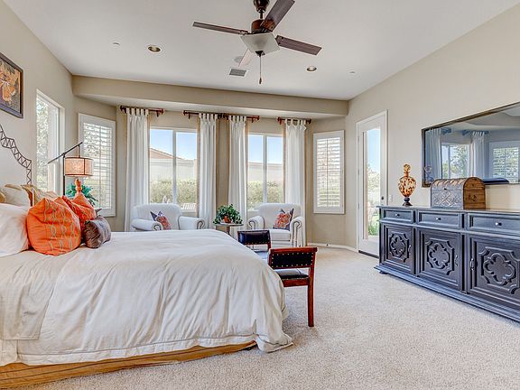 Spacious owner's with patio access