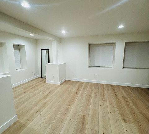 Dedicated office nook ideal for remote work or study