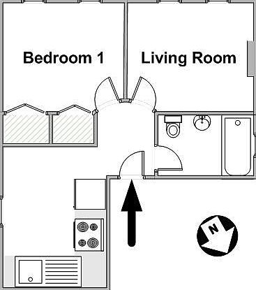 2nd image of 240 E 52nd St APT 4R