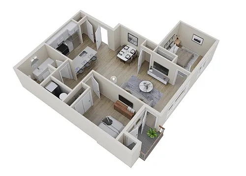 Floor plan 2X1 - C2