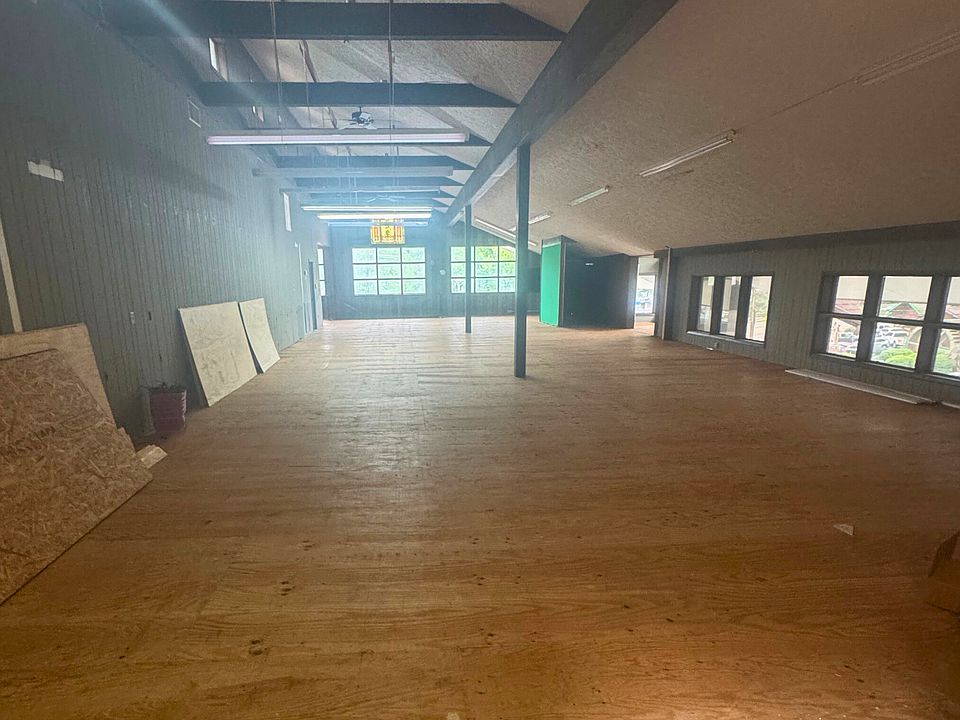 Interior view: large, open layout with high ceilings