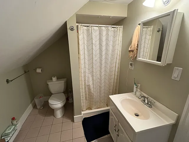 Bathroom on upper level