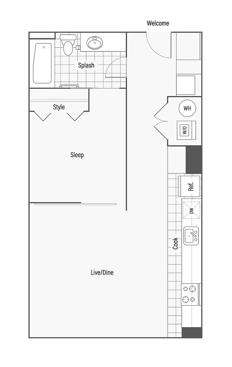 Floor plan A
