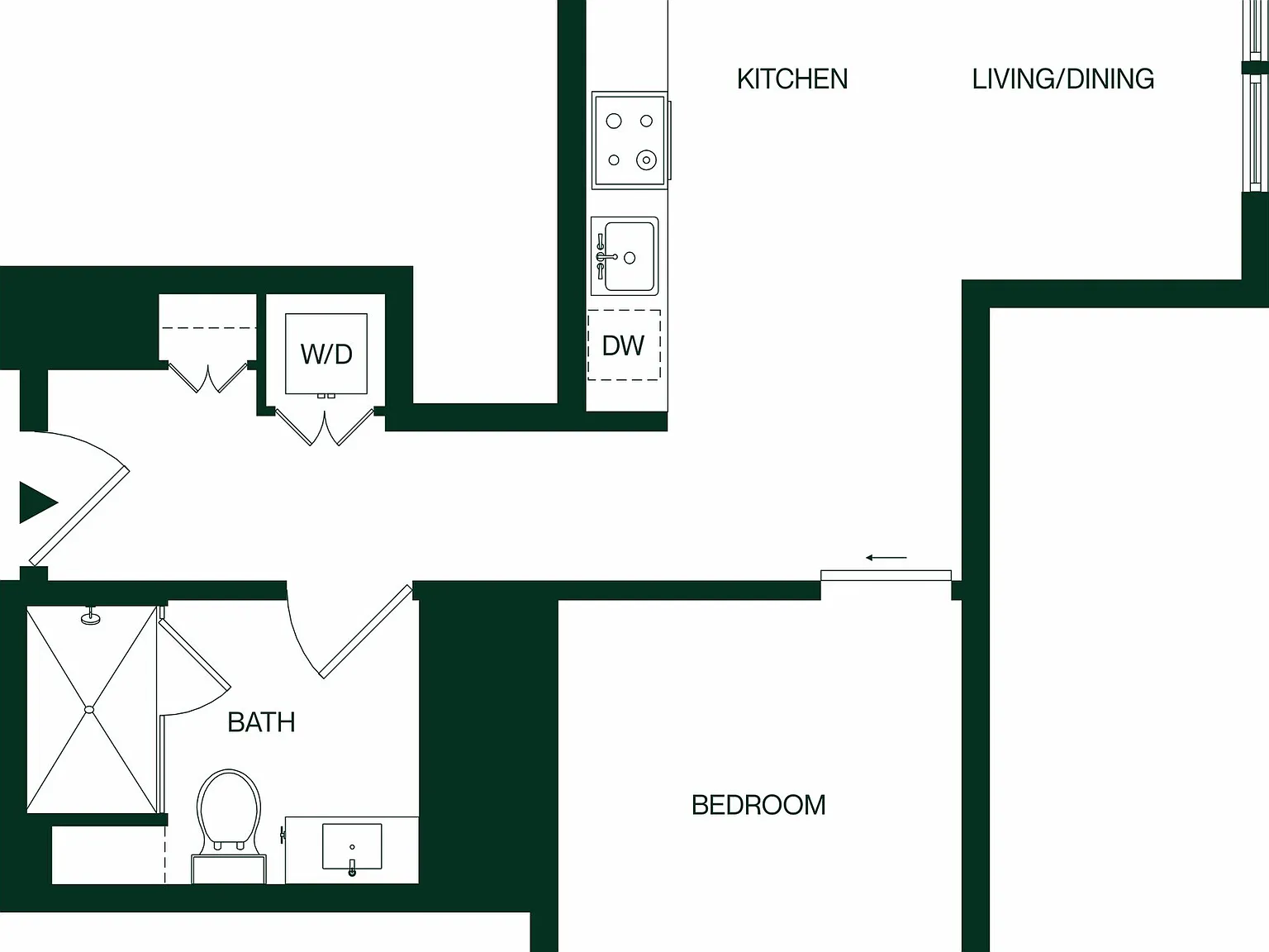 2 bed, 921 sqft, $7,352 — Photo 3
