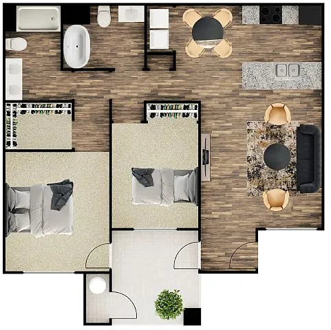 Floor plan Saguaro
