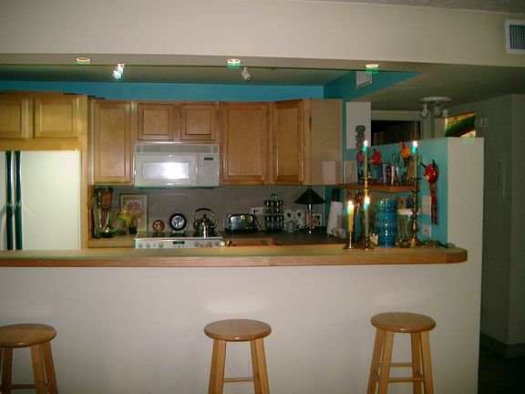 Kitchen from living room