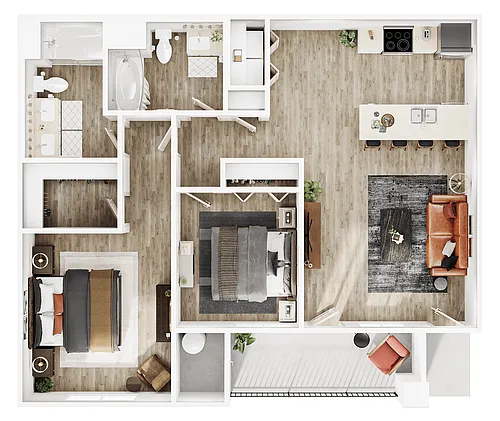 Floor plan The Wilder