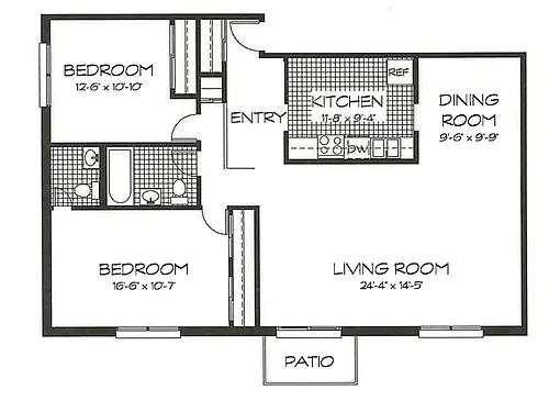 Floor plan TEN50