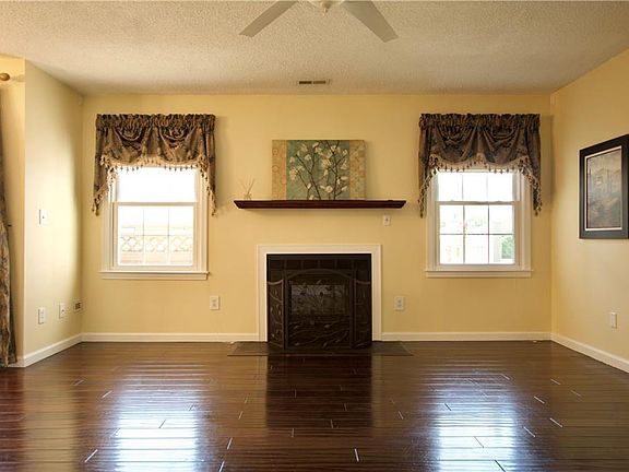 Permanently converted to an electric fireplace for those chilly nights.