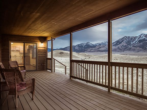 Porch view of Emigrant Peak