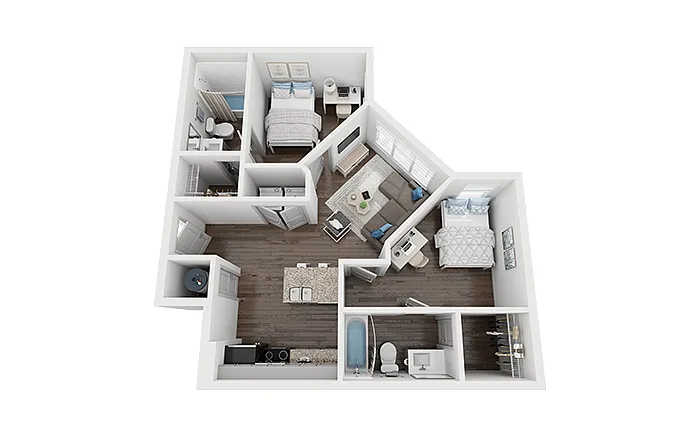 Floor plan Frisco C