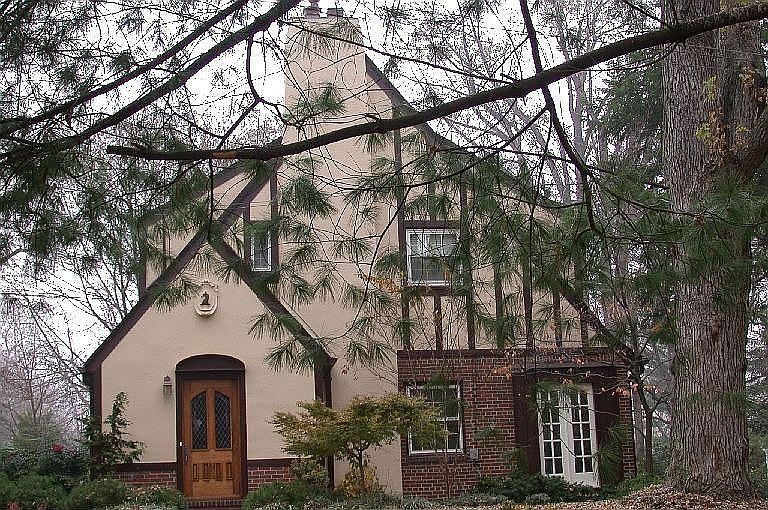 Front of house from Ellsworth Drive