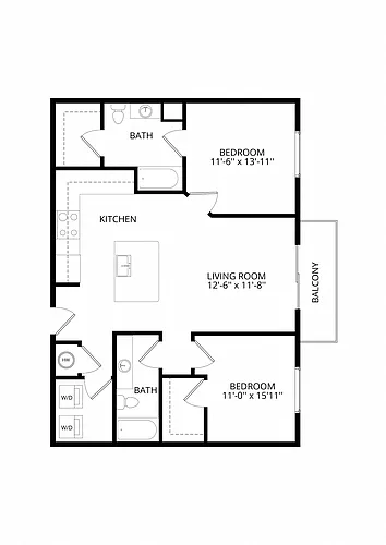 Floor plan B1
