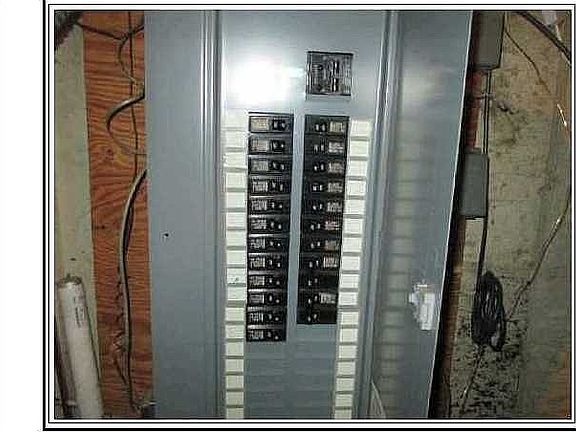 Electrical Panel in Basement