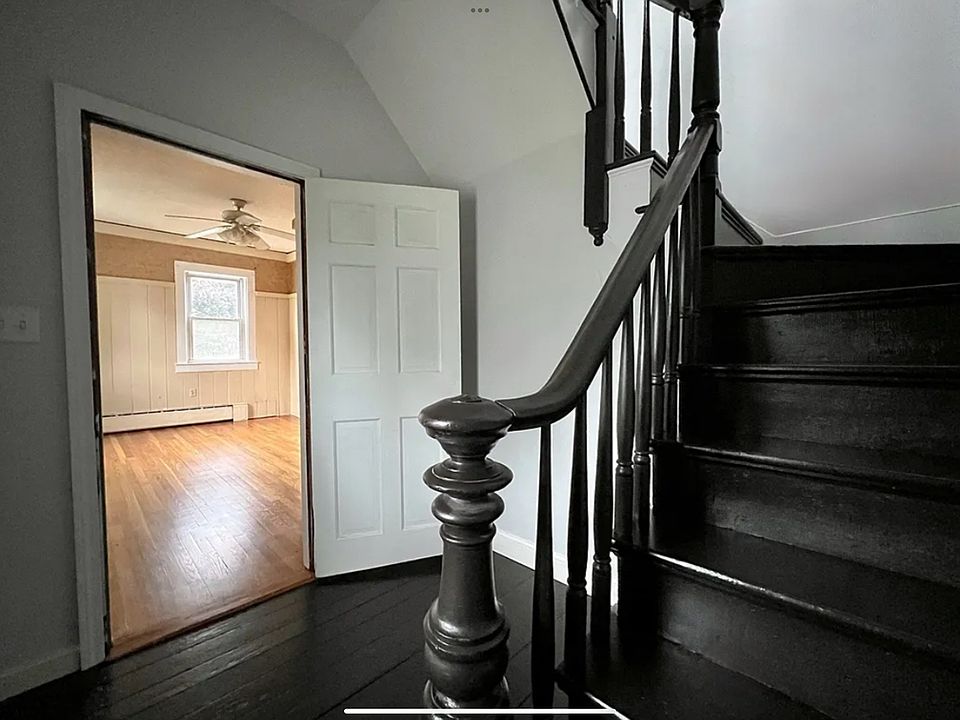Freshly painted front entrance (interior)