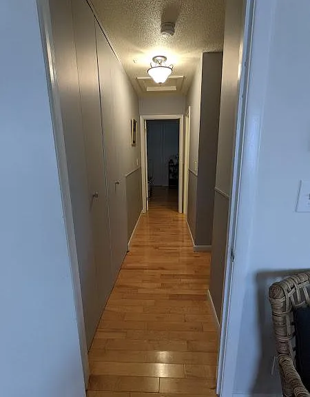 Upstairs hallway facing west