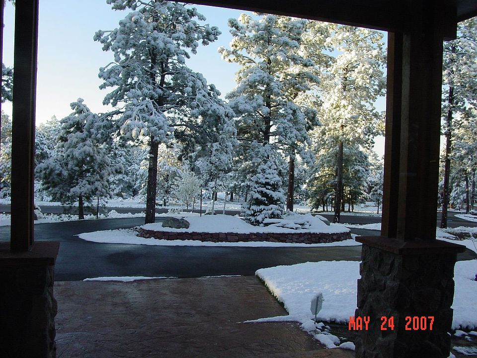 After the snow fromt he front door