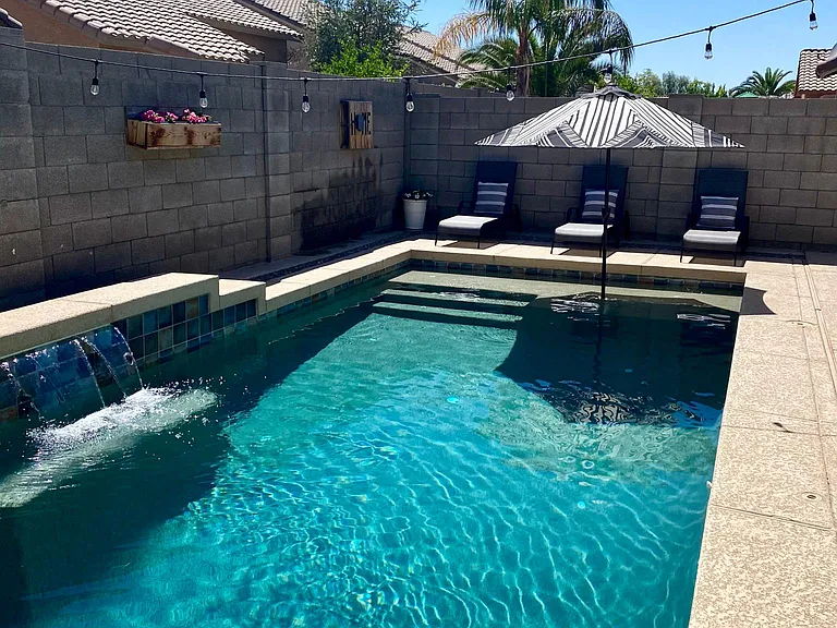 Heated pool