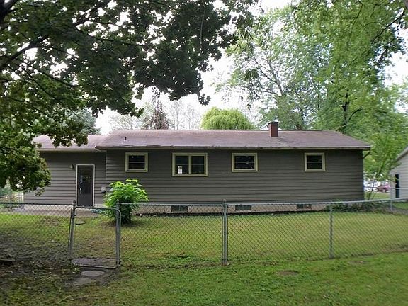 Back of home. Fenced area ideal for pets